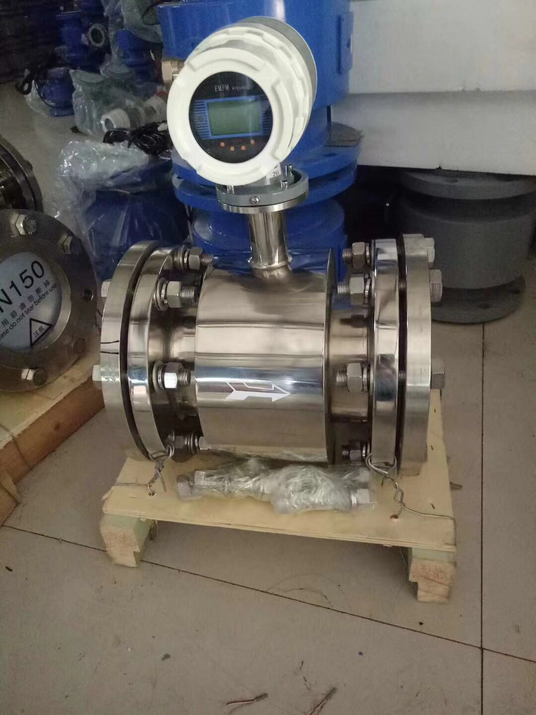 304不銹鋼智能電磁流量計，一體管道式，價格，廠家
